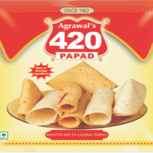 Agarwal 420 Papad Khatta Mitha Chana